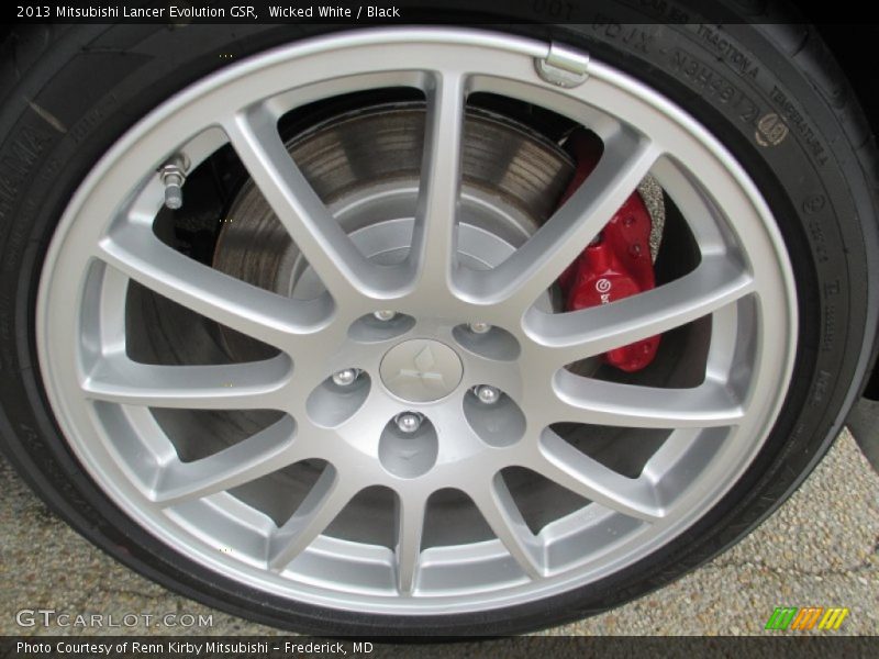  2013 Lancer Evolution GSR Wheel