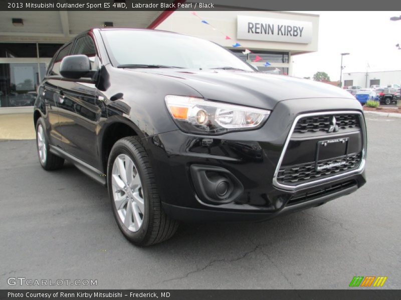 Labrador Black Pearl / Black 2013 Mitsubishi Outlander Sport ES 4WD