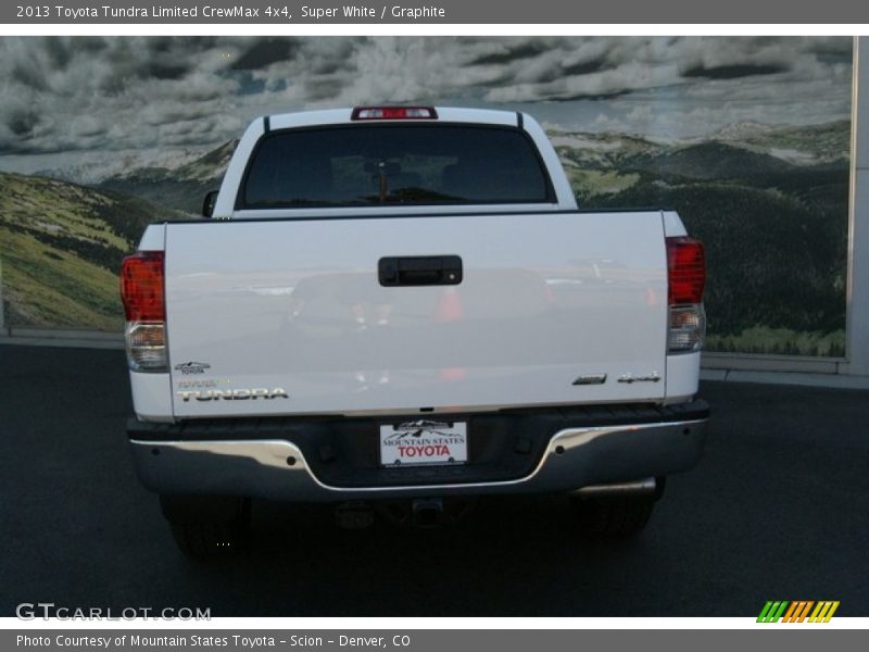 Super White / Graphite 2013 Toyota Tundra Limited CrewMax 4x4