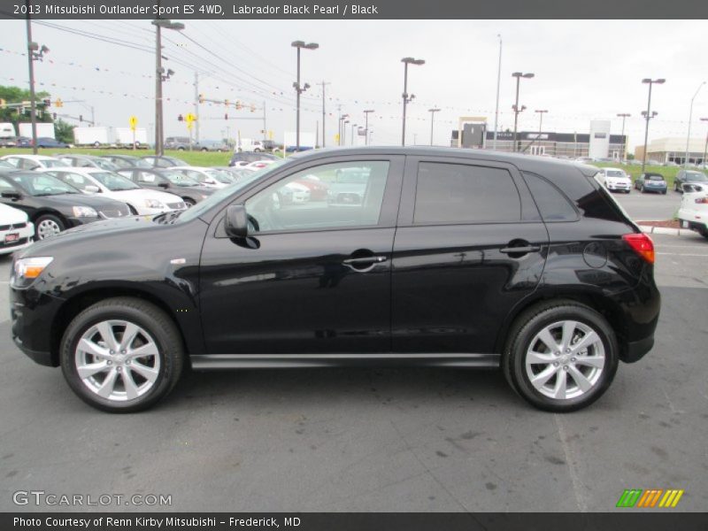 Labrador Black Pearl / Black 2013 Mitsubishi Outlander Sport ES 4WD
