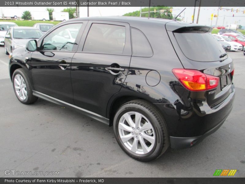 Labrador Black Pearl / Black 2013 Mitsubishi Outlander Sport ES 4WD