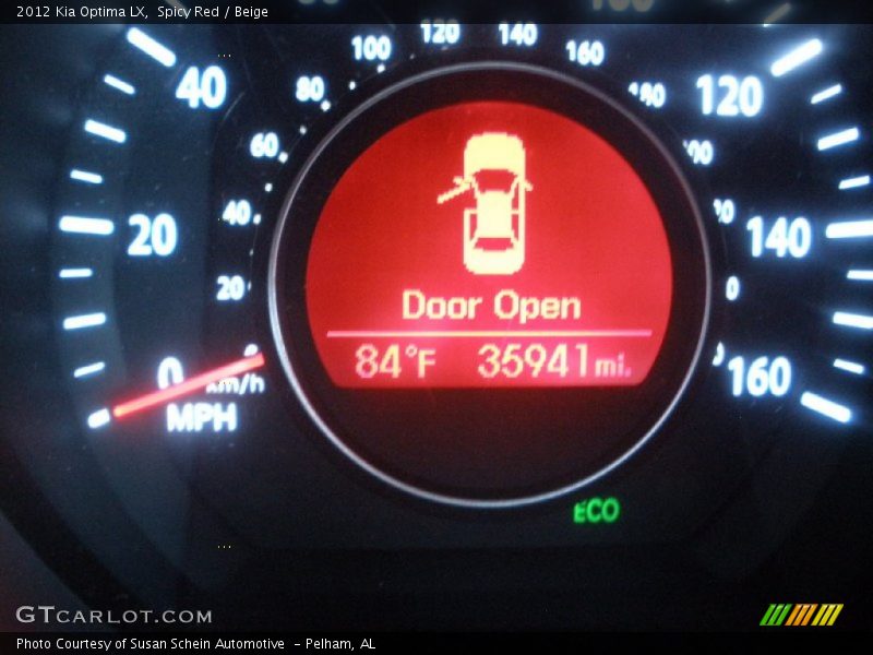 Spicy Red / Beige 2012 Kia Optima LX