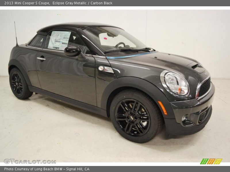 Eclipse Gray Metallic / Carbon Black 2013 Mini Cooper S Coupe