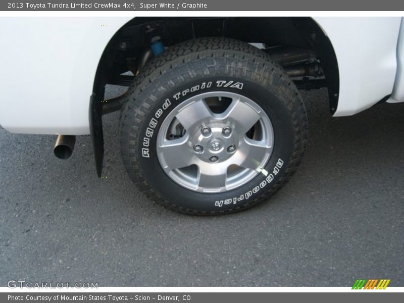 Super White / Graphite 2013 Toyota Tundra Limited CrewMax 4x4