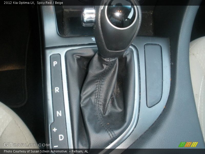 Spicy Red / Beige 2012 Kia Optima LX