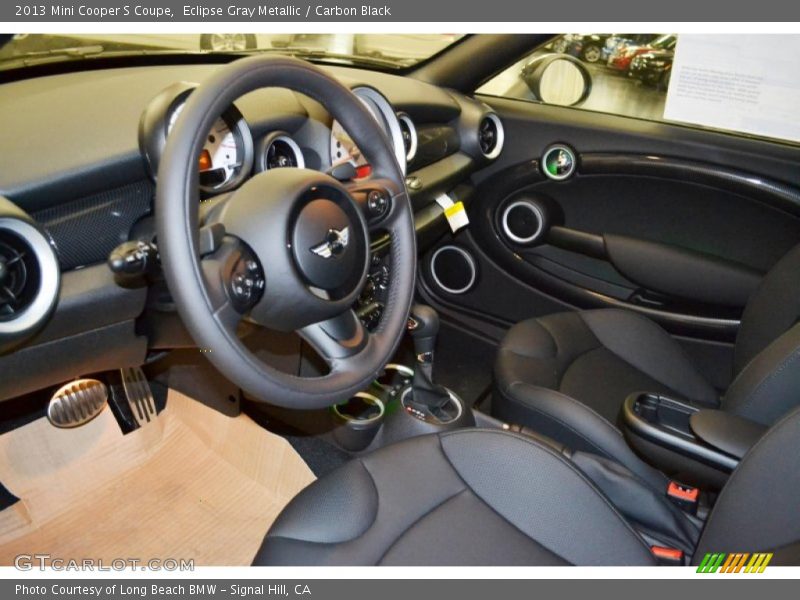 Eclipse Gray Metallic / Carbon Black 2013 Mini Cooper S Coupe