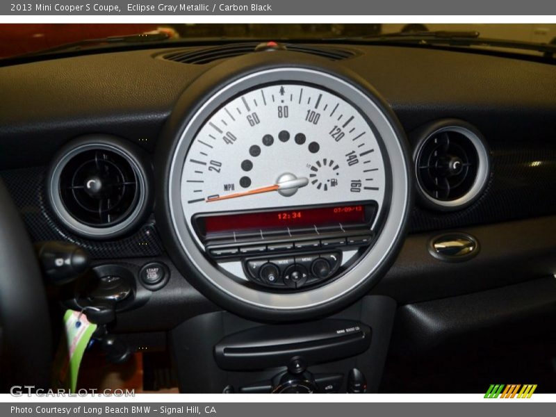 Eclipse Gray Metallic / Carbon Black 2013 Mini Cooper S Coupe
