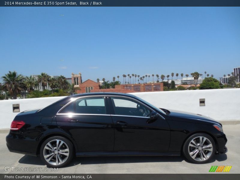 Black / Black 2014 Mercedes-Benz E 350 Sport Sedan