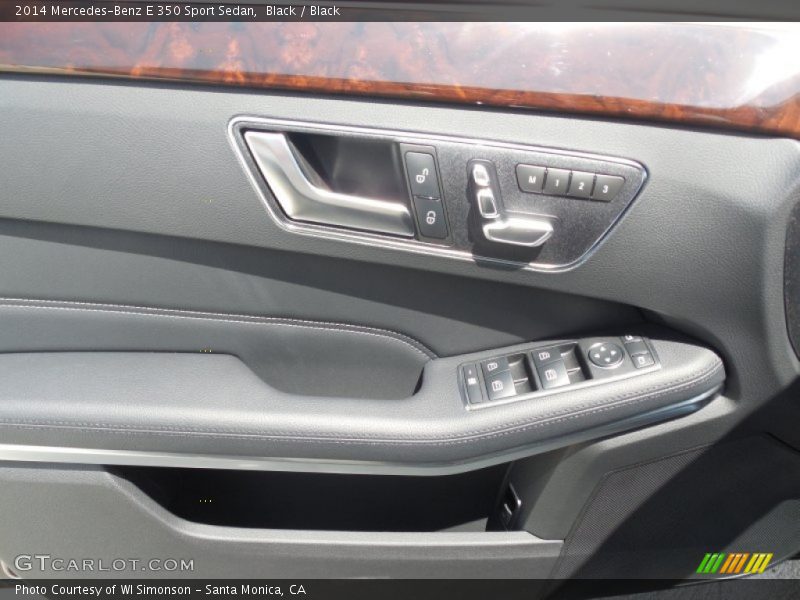 Black / Black 2014 Mercedes-Benz E 350 Sport Sedan