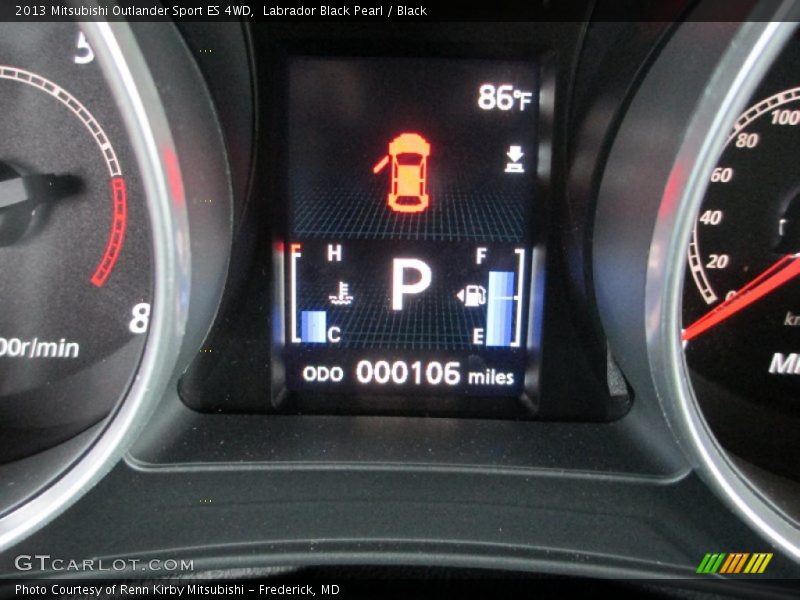 Labrador Black Pearl / Black 2013 Mitsubishi Outlander Sport ES 4WD