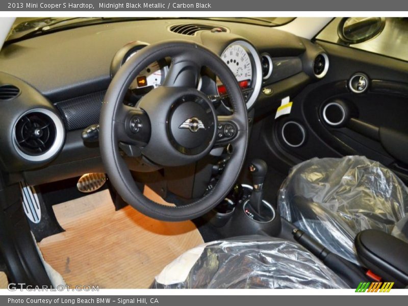 Midnight Black Metallic / Carbon Black 2013 Mini Cooper S Hardtop