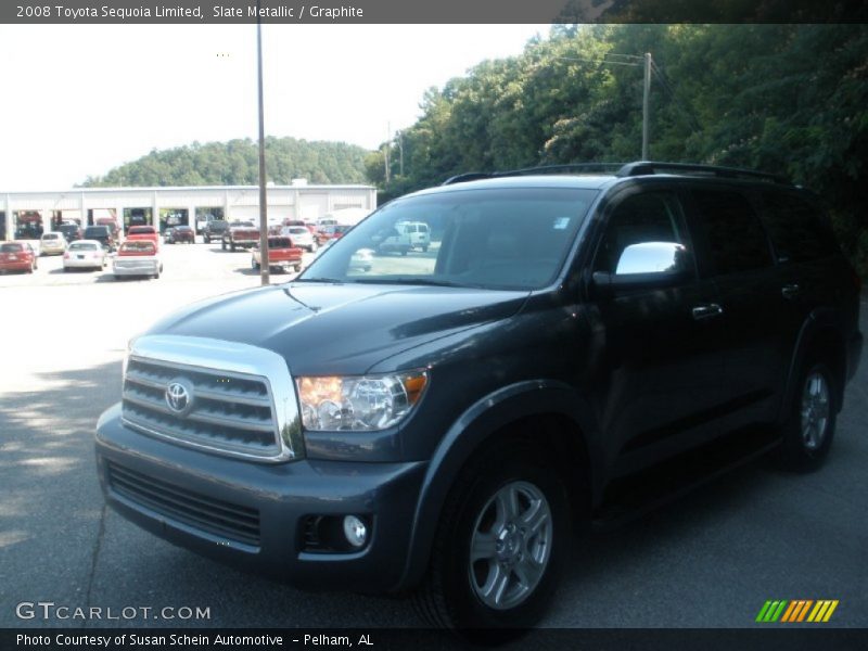 Slate Metallic / Graphite 2008 Toyota Sequoia Limited