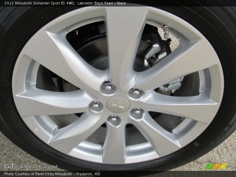 Labrador Black Pearl / Black 2013 Mitsubishi Outlander Sport ES 4WD