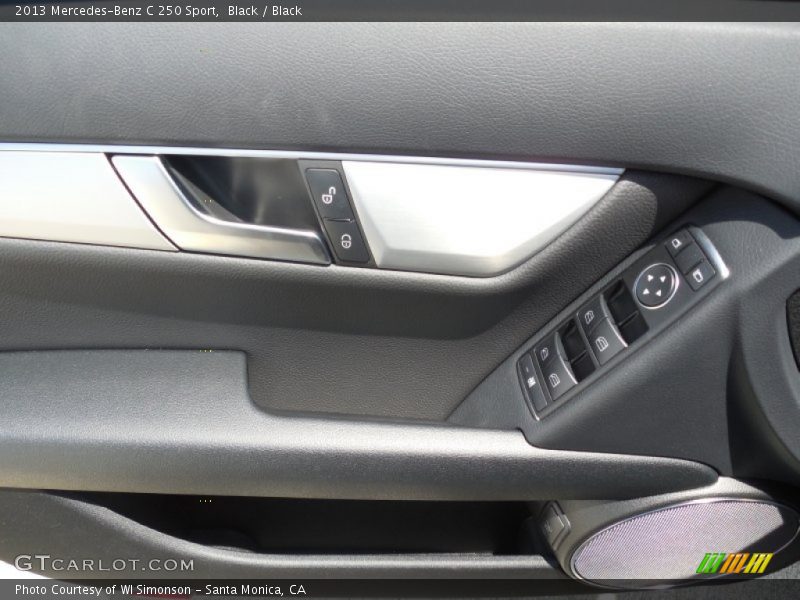 Black / Black 2013 Mercedes-Benz C 250 Sport
