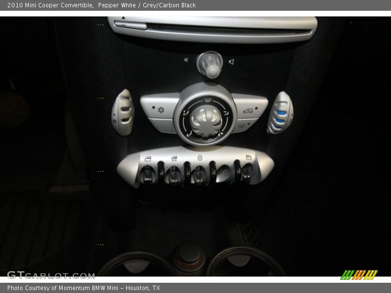 Pepper White / Grey/Carbon Black 2010 Mini Cooper Convertible