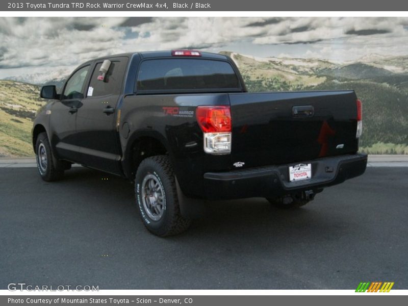 Black / Black 2013 Toyota Tundra TRD Rock Warrior CrewMax 4x4