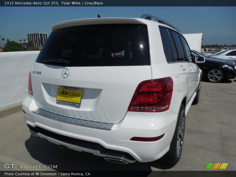 Polar White / Grey/Black 2013 Mercedes-Benz GLK 350