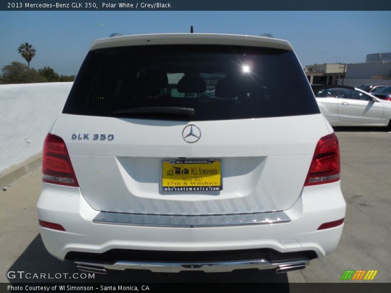 Polar White / Grey/Black 2013 Mercedes-Benz GLK 350