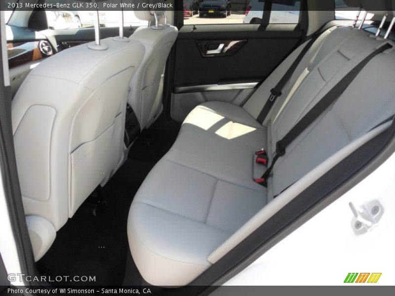 Polar White / Grey/Black 2013 Mercedes-Benz GLK 350