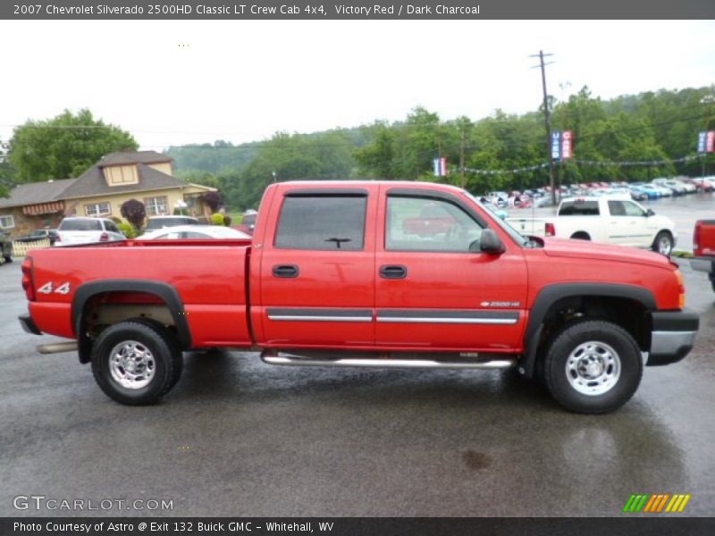 Victory Red / Dark Charcoal 2007 Chevrolet Silverado 2500HD Classic LT Crew Cab 4x4