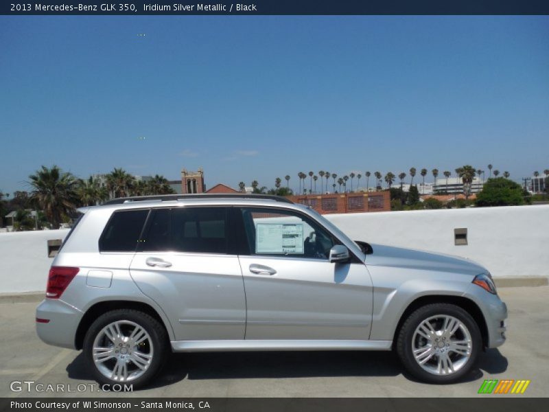 Iridium Silver Metallic / Black 2013 Mercedes-Benz GLK 350