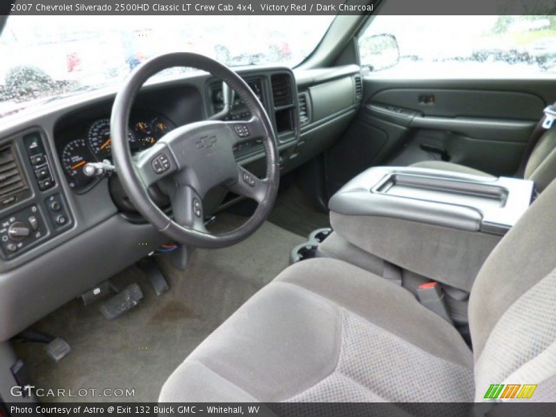 Victory Red / Dark Charcoal 2007 Chevrolet Silverado 2500HD Classic LT Crew Cab 4x4