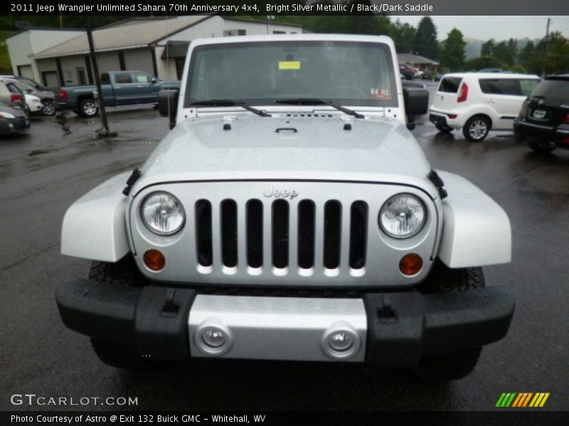 Bright Silver Metallic / Black/Dark Saddle 2011 Jeep Wrangler Unlimited Sahara 70th Anniversary 4x4