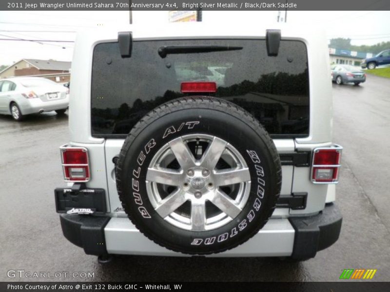 Bright Silver Metallic / Black/Dark Saddle 2011 Jeep Wrangler Unlimited Sahara 70th Anniversary 4x4