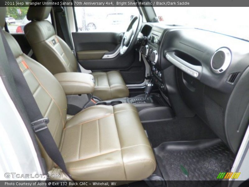 Bright Silver Metallic / Black/Dark Saddle 2011 Jeep Wrangler Unlimited Sahara 70th Anniversary 4x4