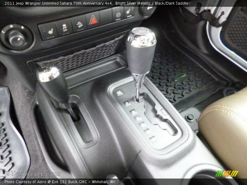 Bright Silver Metallic / Black/Dark Saddle 2011 Jeep Wrangler Unlimited Sahara 70th Anniversary 4x4