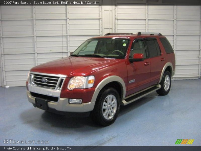 Redfire Metallic / Camel 2007 Ford Explorer Eddie Bauer 4x4