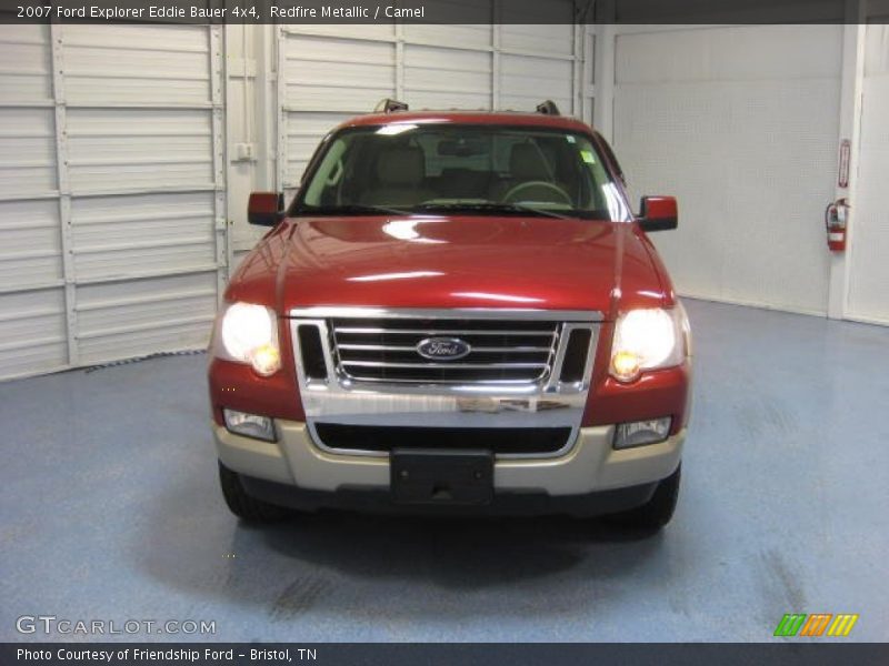 Redfire Metallic / Camel 2007 Ford Explorer Eddie Bauer 4x4