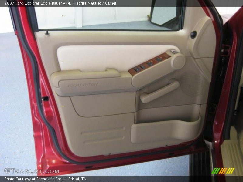 Redfire Metallic / Camel 2007 Ford Explorer Eddie Bauer 4x4