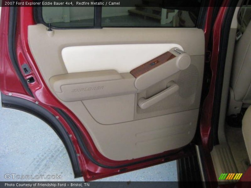 Redfire Metallic / Camel 2007 Ford Explorer Eddie Bauer 4x4
