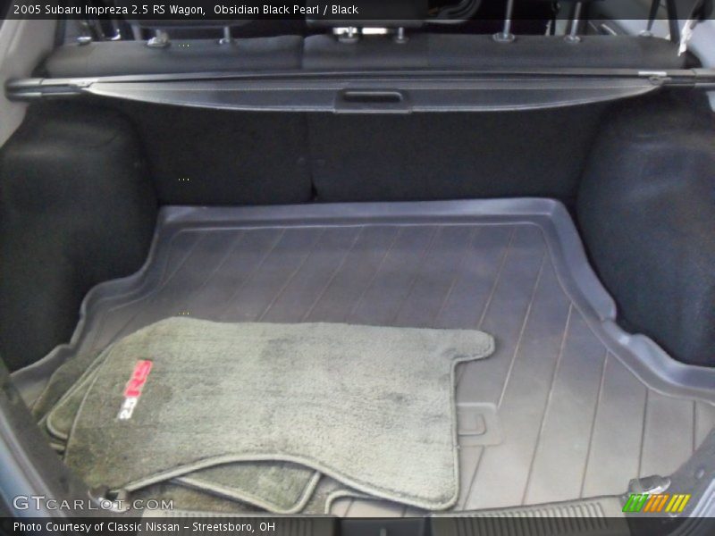 Obsidian Black Pearl / Black 2005 Subaru Impreza 2.5 RS Wagon