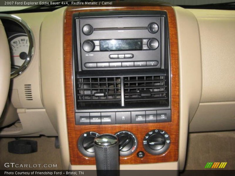 Redfire Metallic / Camel 2007 Ford Explorer Eddie Bauer 4x4