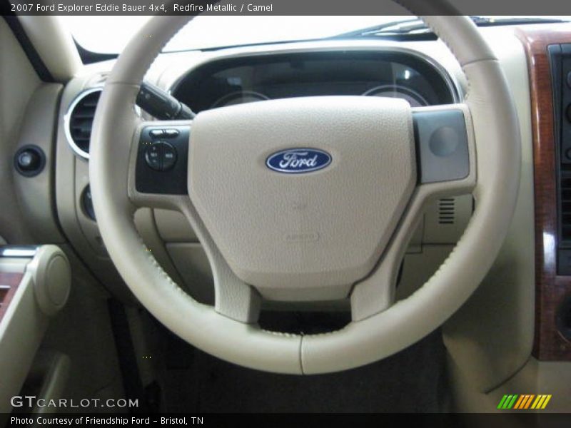 Redfire Metallic / Camel 2007 Ford Explorer Eddie Bauer 4x4