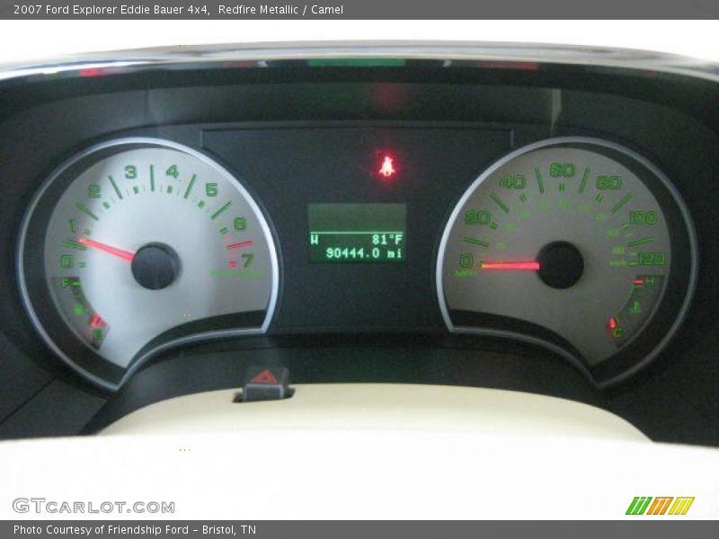 Redfire Metallic / Camel 2007 Ford Explorer Eddie Bauer 4x4