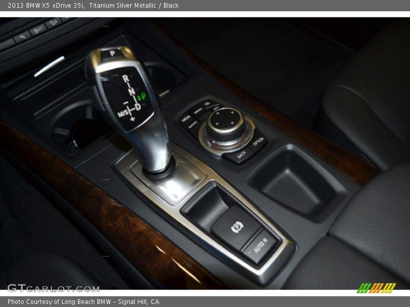 Titanium Silver Metallic / Black 2013 BMW X5 xDrive 35i