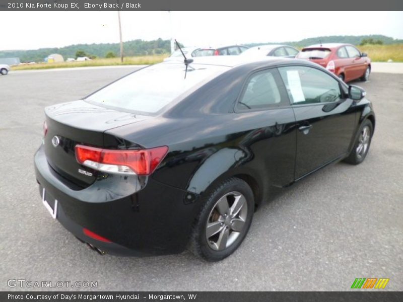 Ebony Black / Black 2010 Kia Forte Koup EX