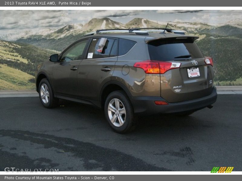 Pyrite Mica / Beige 2013 Toyota RAV4 XLE AWD
