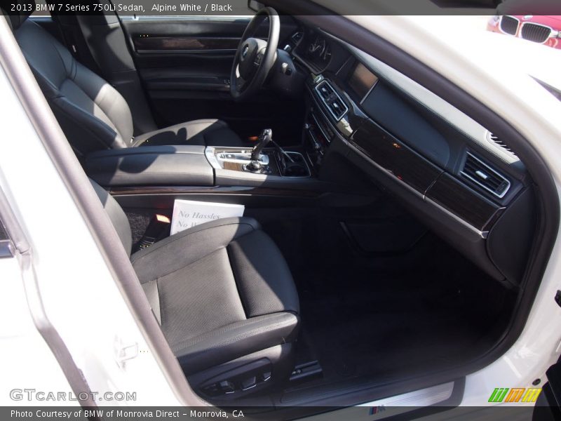 Alpine White / Black 2013 BMW 7 Series 750Li Sedan