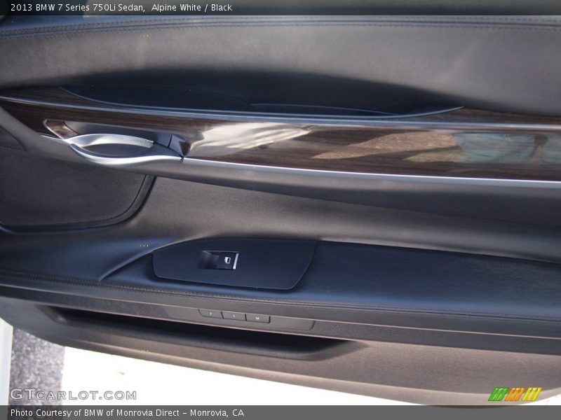 Alpine White / Black 2013 BMW 7 Series 750Li Sedan