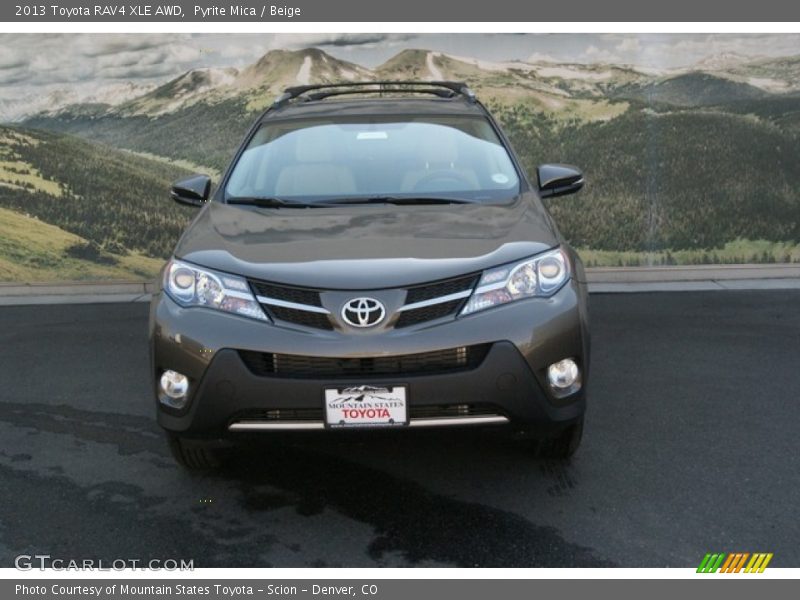Pyrite Mica / Beige 2013 Toyota RAV4 XLE AWD