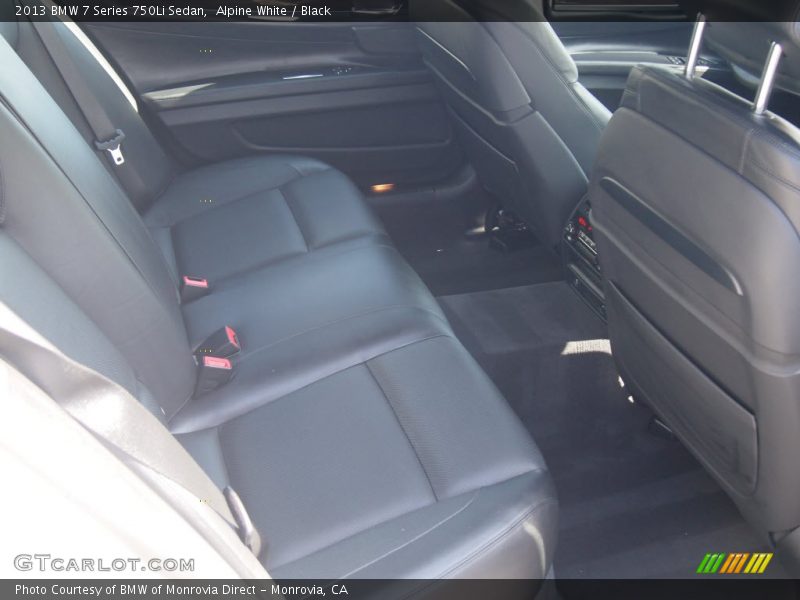 Alpine White / Black 2013 BMW 7 Series 750Li Sedan