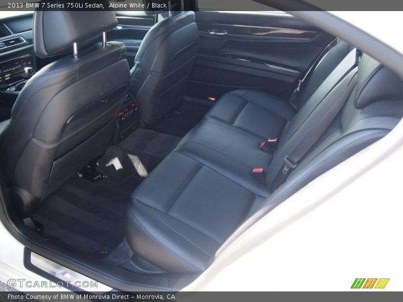 Alpine White / Black 2013 BMW 7 Series 750Li Sedan