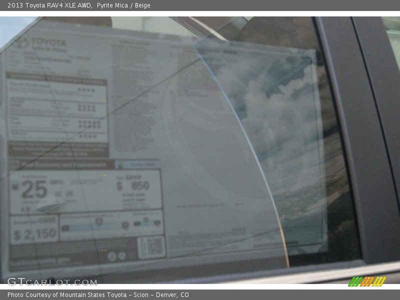 Pyrite Mica / Beige 2013 Toyota RAV4 XLE AWD