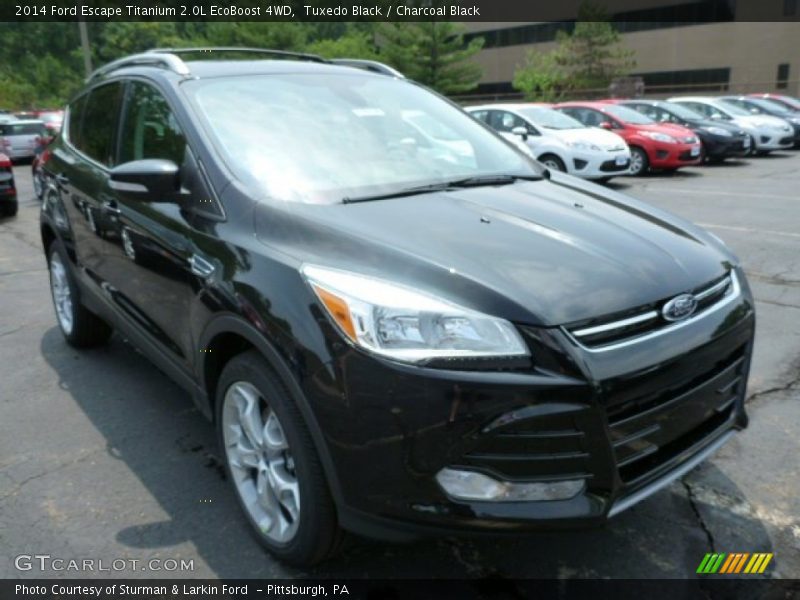 Tuxedo Black / Charcoal Black 2014 Ford Escape Titanium 2.0L EcoBoost 4WD