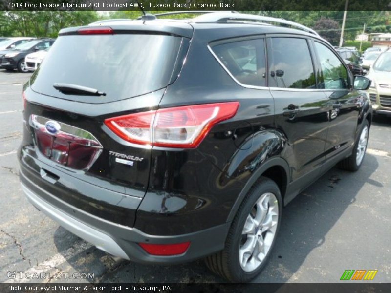 Tuxedo Black / Charcoal Black 2014 Ford Escape Titanium 2.0L EcoBoost 4WD