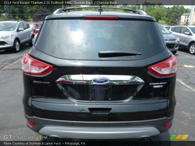 Tuxedo Black / Charcoal Black 2014 Ford Escape Titanium 2.0L EcoBoost 4WD